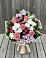 Букет цветов из: Альстромерии, Гвоздики, Розы и Хризантемы в Хелюле