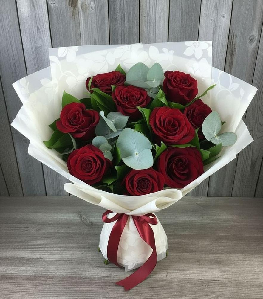 Букет цветов из: Розы в Хелюле