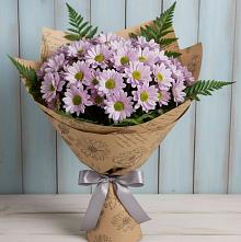 Букет цветов из:  Хризантемы в Хелюле
