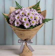 Букет цветов из:  Хризантемы в Хелюле
