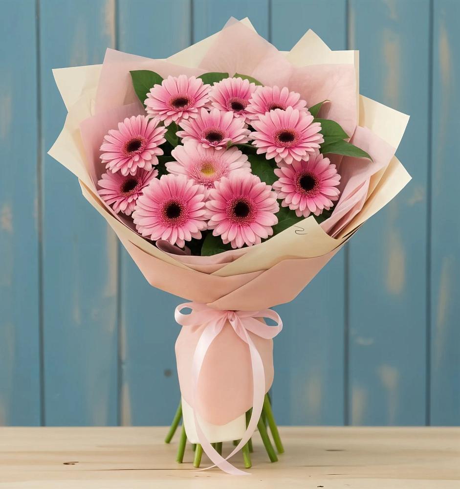 Букет цветов из: Герберы в Хелюле