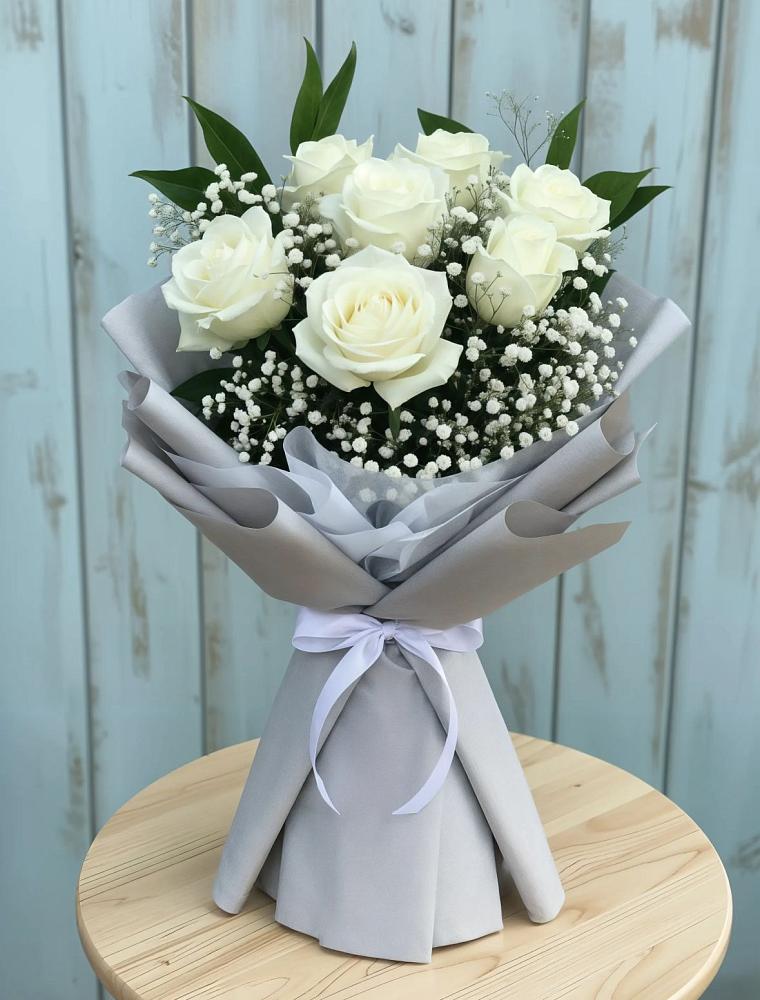 Букет цветов из: Розы в Хелюле