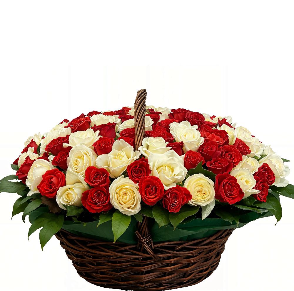 Премиум букет из: Розы в Хелюле